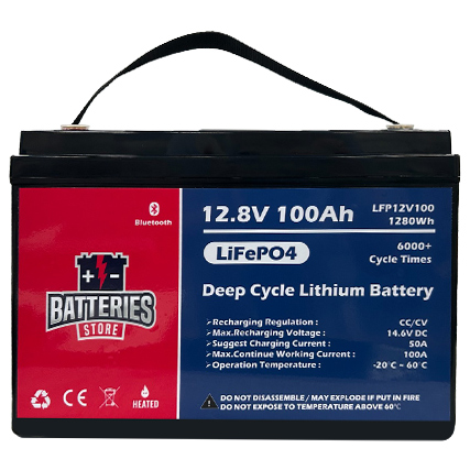 12V 100Ah Lithium Battery (LiFePO4)